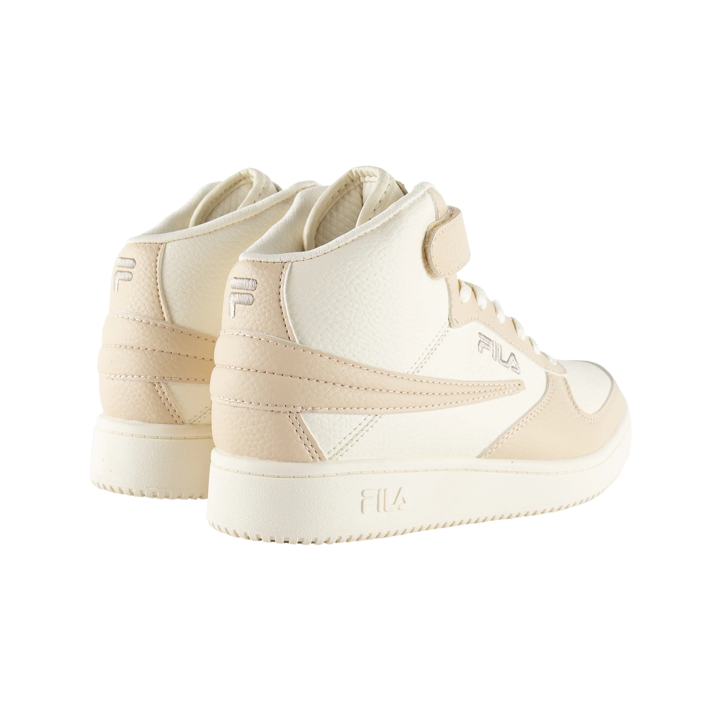 Foto 3 | Tenis Fila A-high Bota Beiges Para Dama