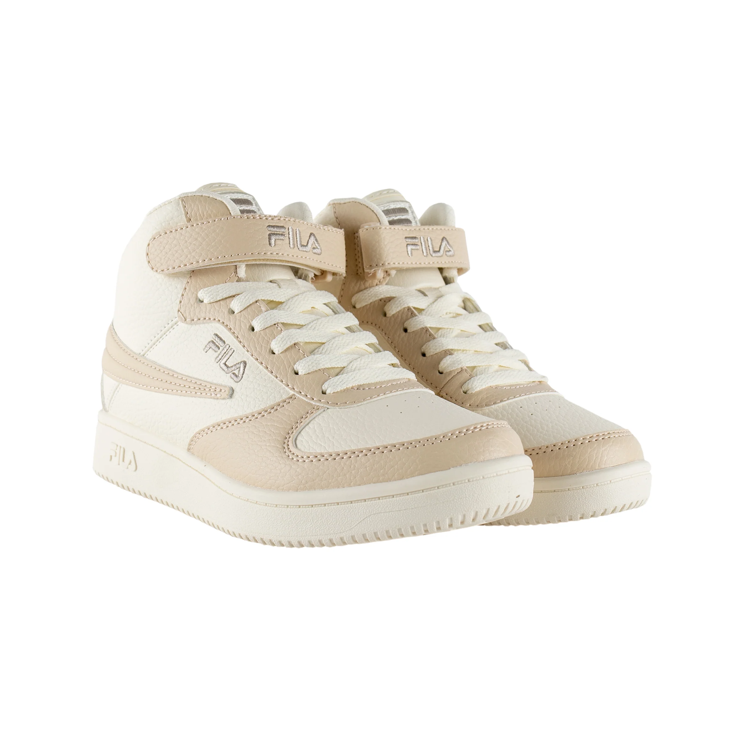 Foto 4 | Tenis Fila A-high Bota Beiges Para Dama