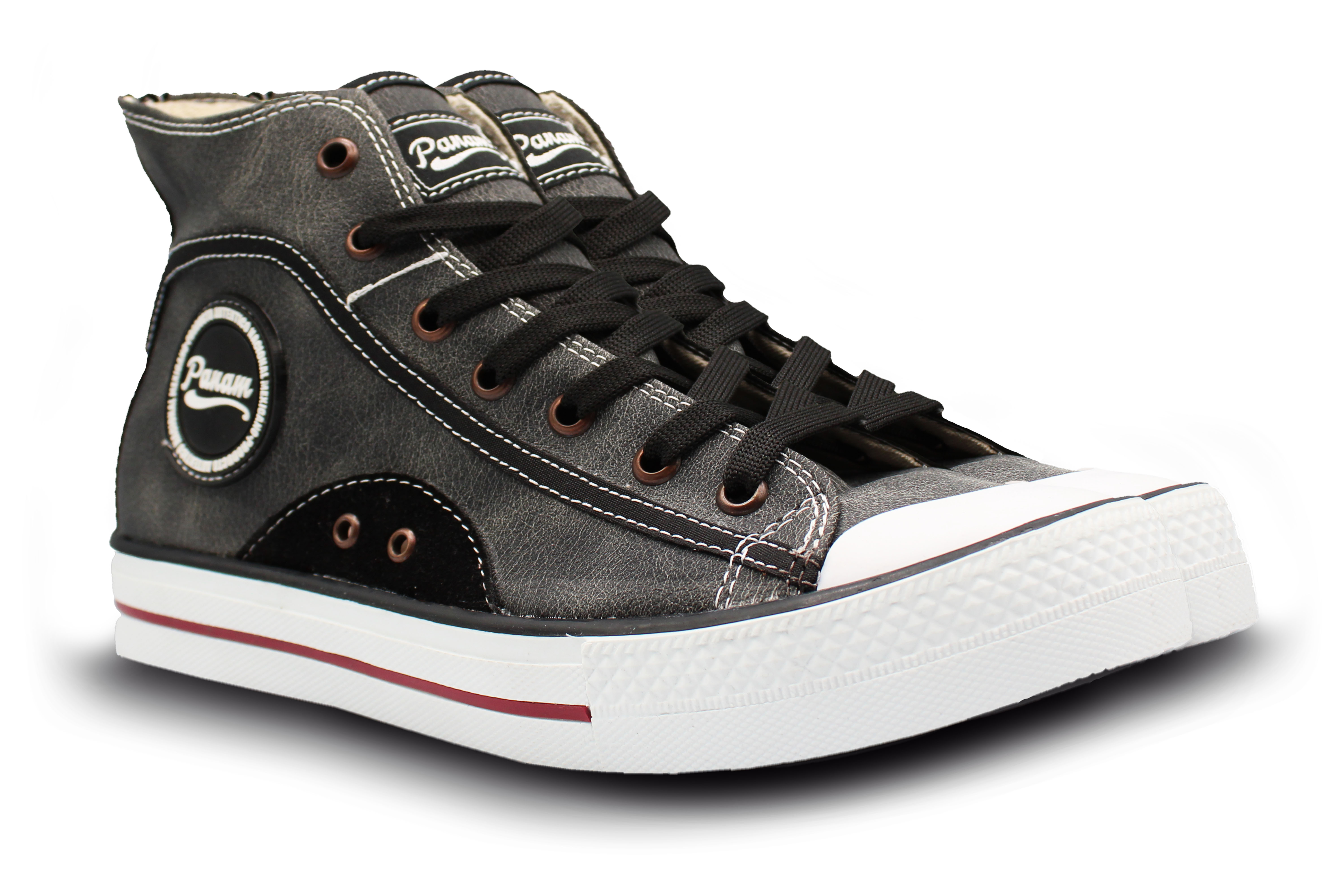 Foto 1 | Tenis Unisex Panam Angus Mezclilla Negro