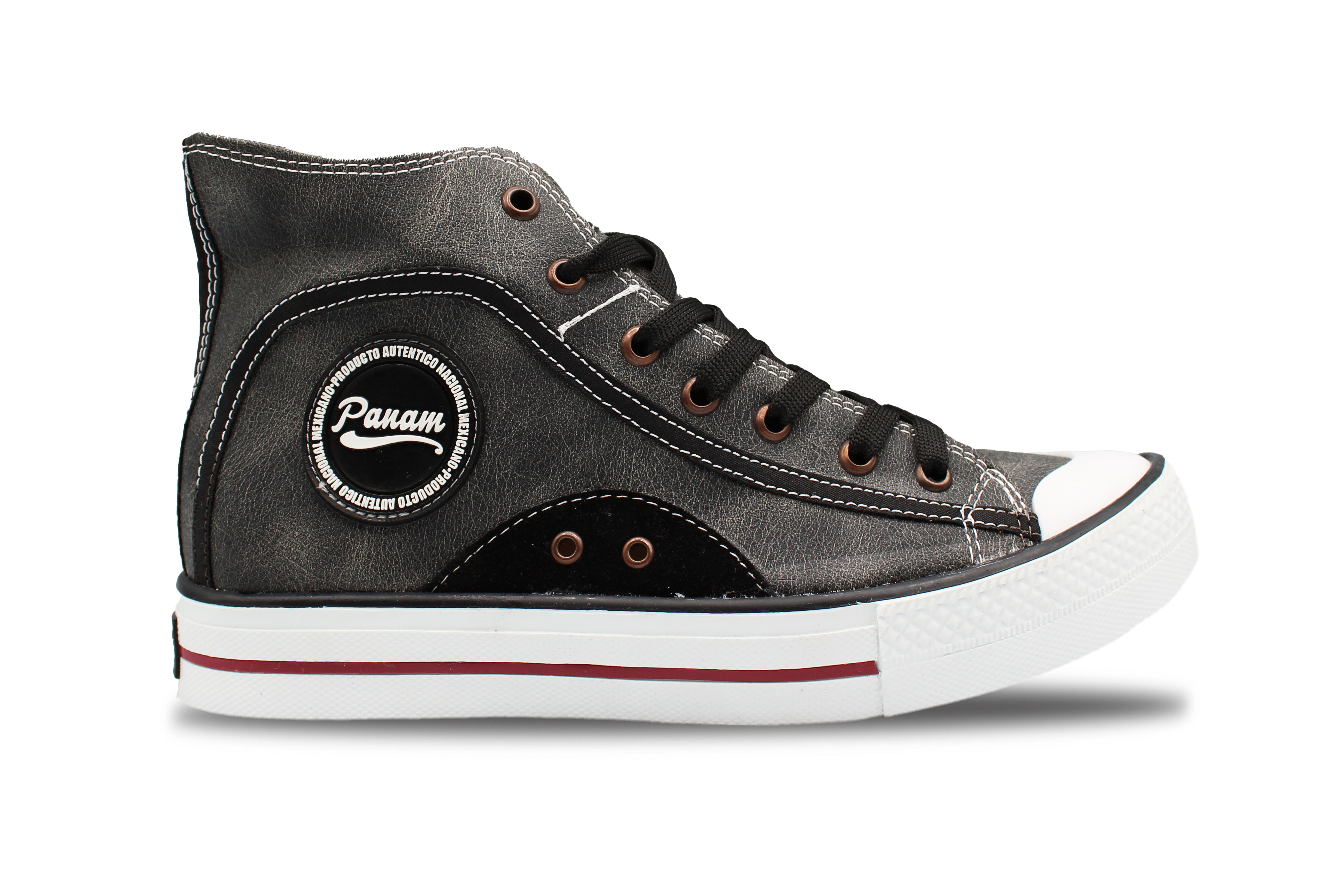 Foto 4 pulgar | Tenis Unisex Panam Angus Mezclilla Negro