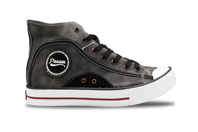 Foto 3 | Tenis Unisex Panam Angus Mezclilla Negro