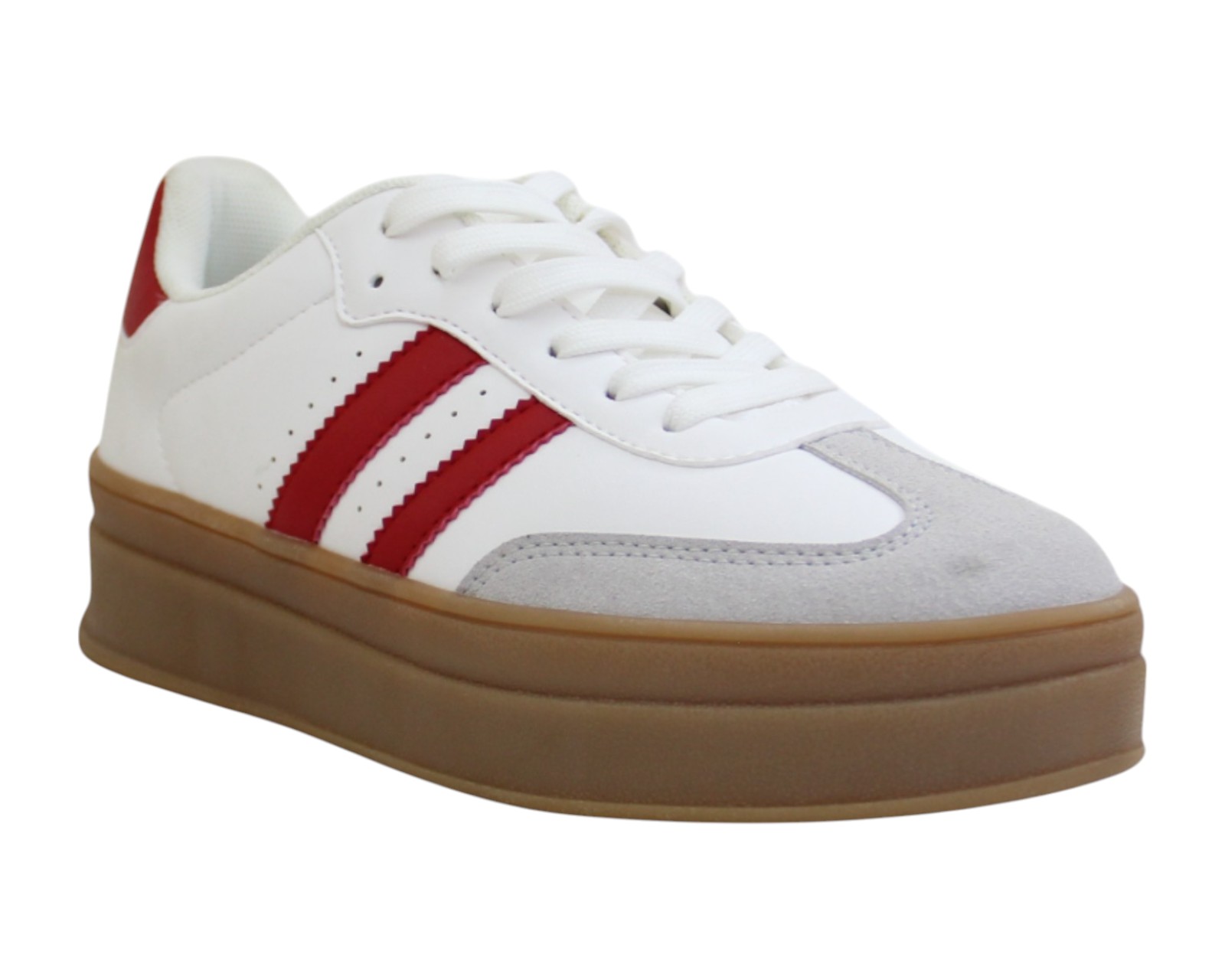 Foto 2 pulgar | Tenis Para Mujer Lob Footwear Pu Blanco 57005006