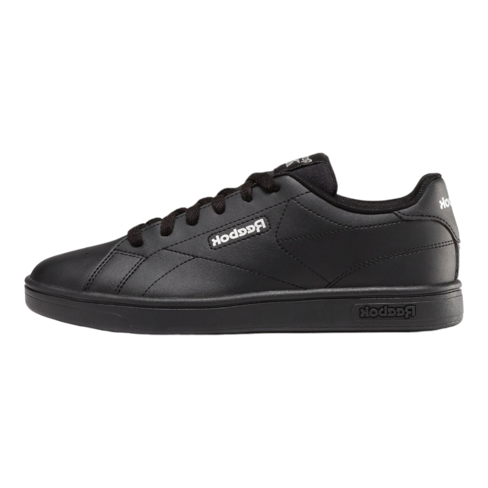 Foto 3 pulgar | Tenis Reebok Court Clean Para Mujer Color Negro Modelo 100074382