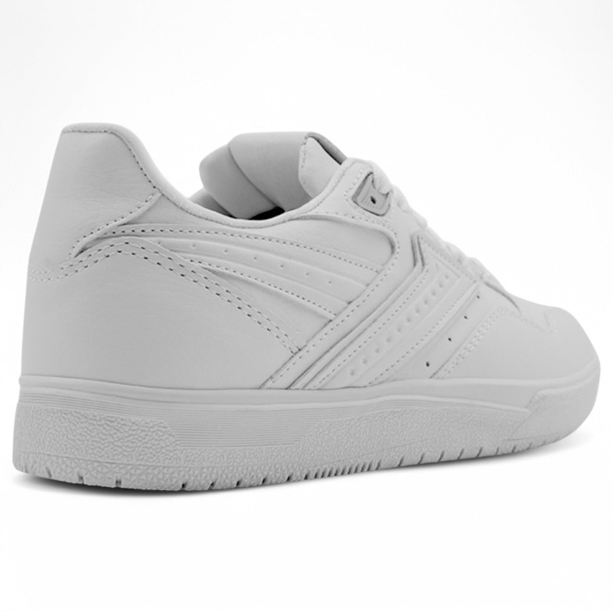 Foto 4 pulgar | Tenis Con Cordones Exterior Piel Vegana Color Blanco Para Mujer De Rbcollection