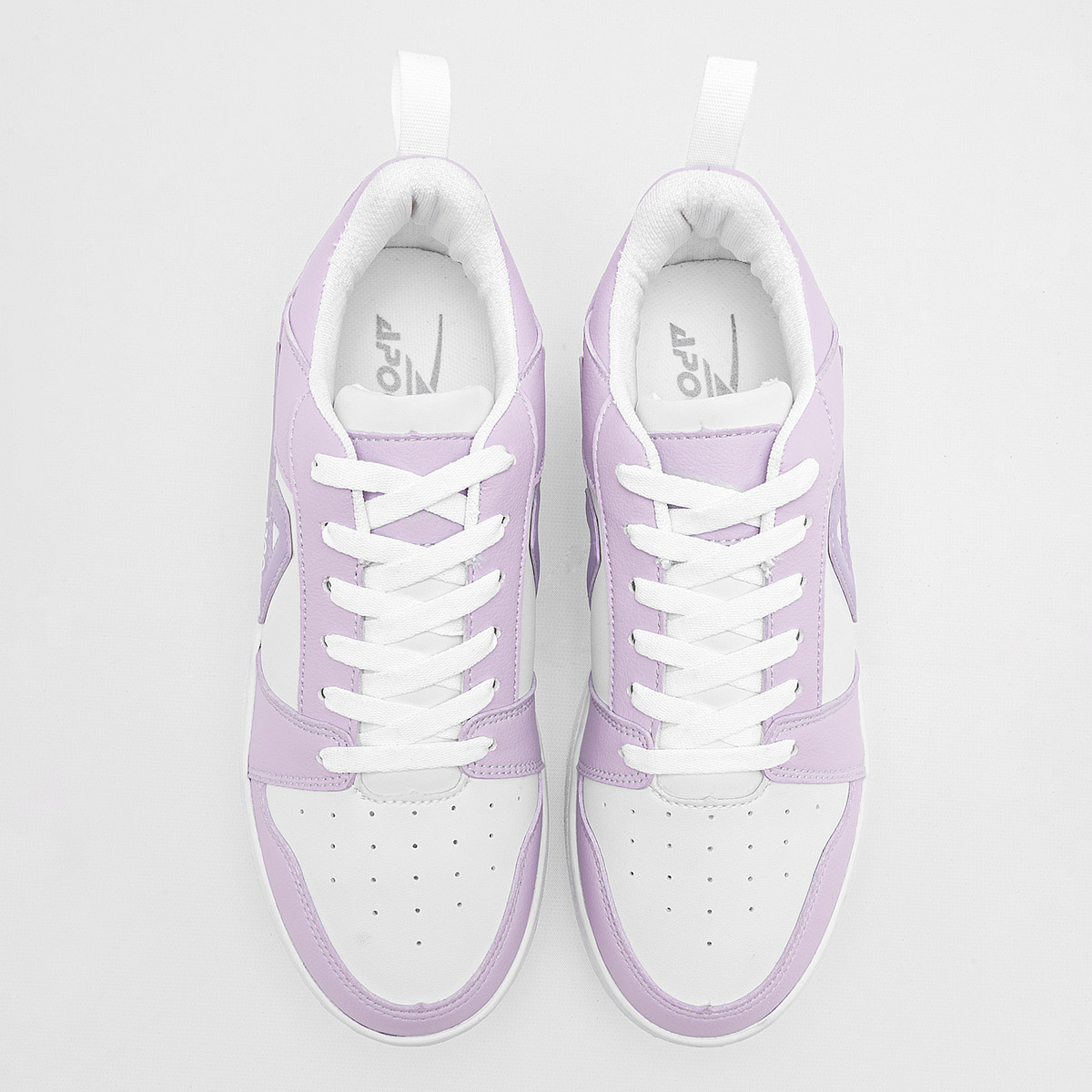 Foto 3 | Apoort Tenis Urbano Para Mujer Blanco Lila Cod.131801