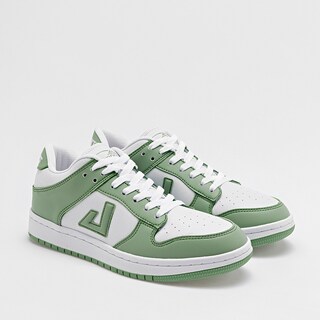 Foto 2 | Apoort Tenis Urbano Para Mujer Blanco Verde Cod.133307