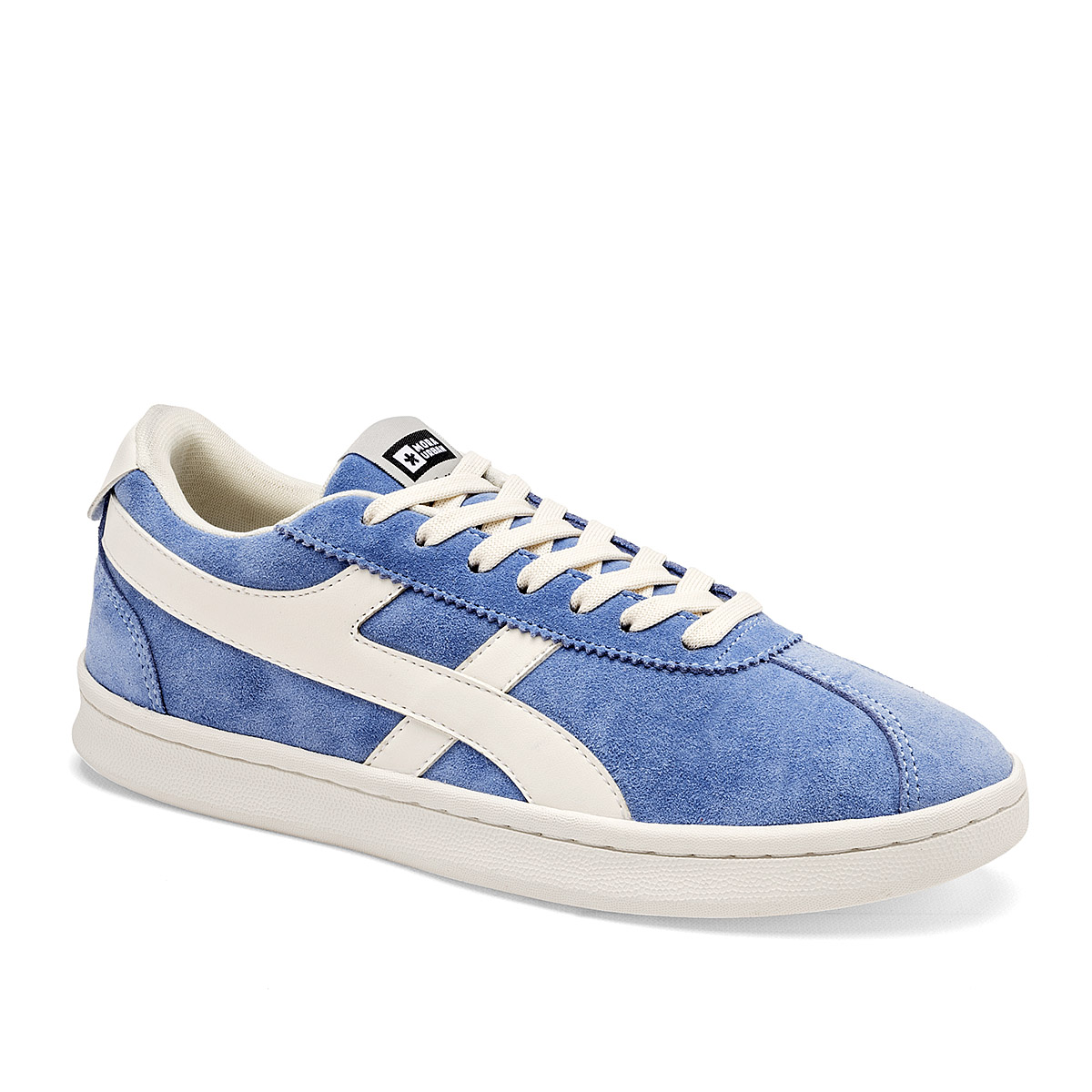 Foto 2 pulgar | Mora Urban Tenis Urbano Para Mujer Azul Blanco Cod.132520