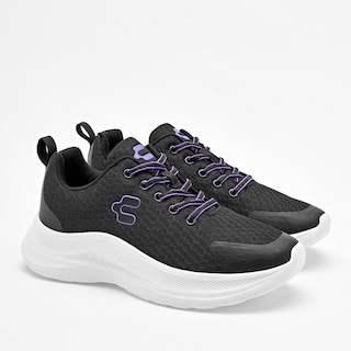 Foto 2 | Charly Tenis Deportivo Para Mujer Negro, Walking Cod.129613