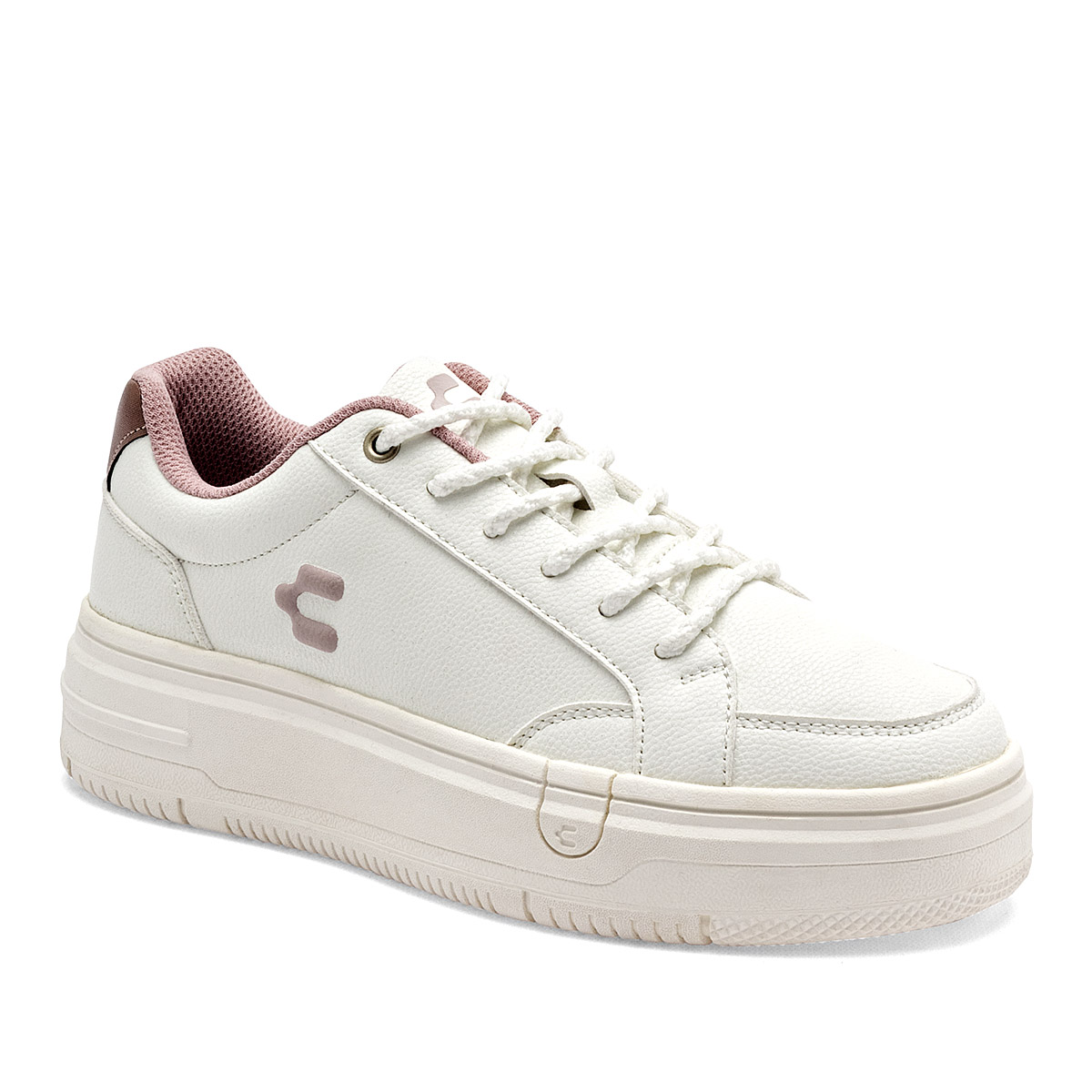 Foto 2 pulgar | Charly Tenis Urbano Para Mujer Blanco Cod.131574