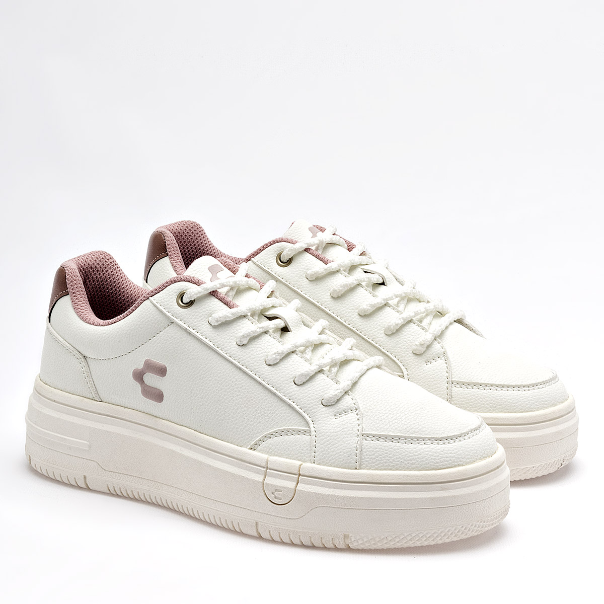 Foto 2 | Charly Tenis Urbano Para Mujer Blanco Cod.131574