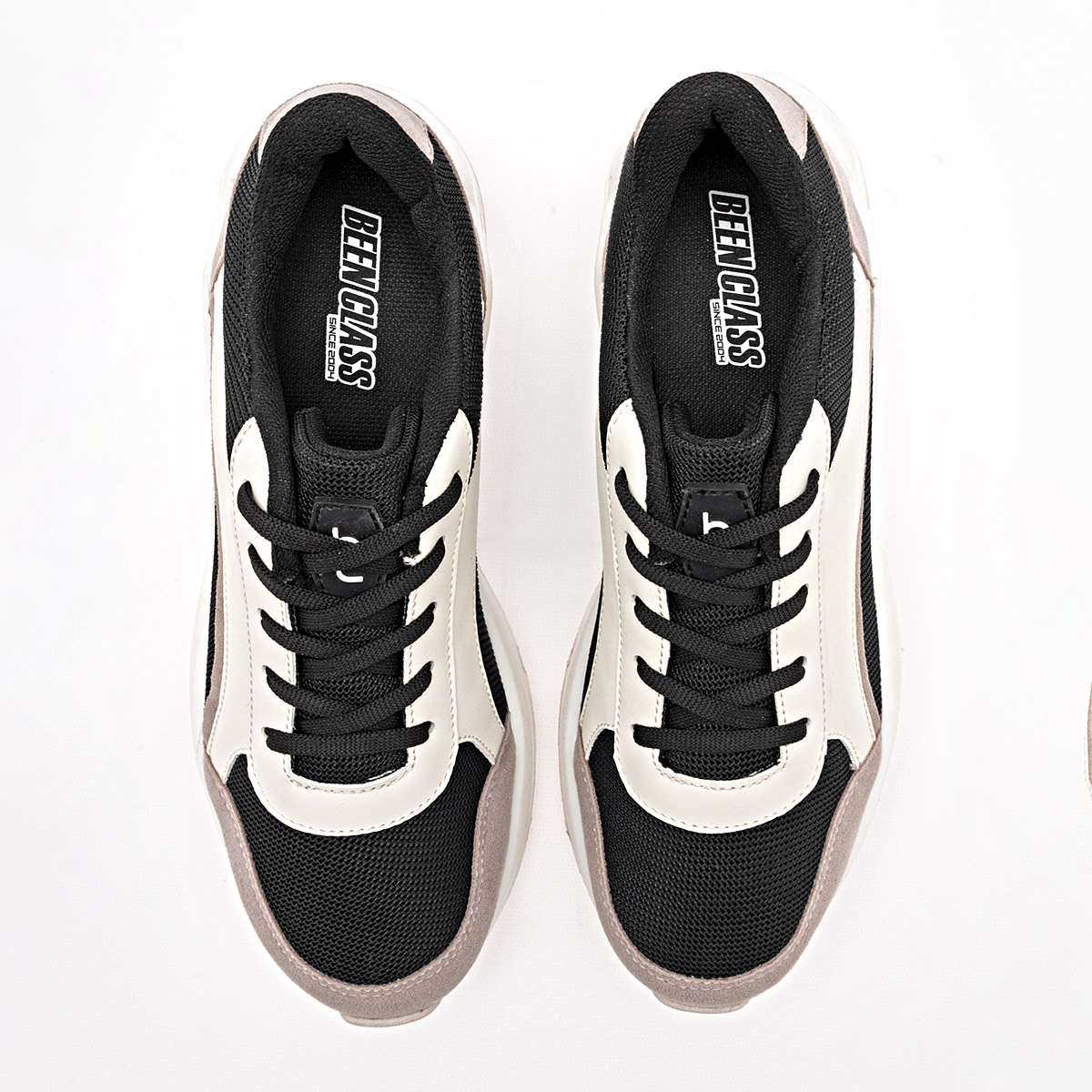 Foto 4 pulgar | Been Class Tenis Urbano Para Mujer Negro Late Rosa Cod.131869