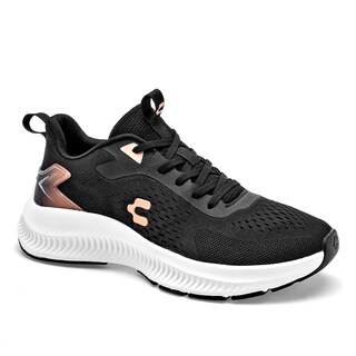 Foto 1 | Charly Tenis Deportivo Para Mujer Negro, Running Cod.131560
