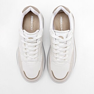 Foto 3 | Moramora Tenis Urbano Para Mujer Latte Cod.132626