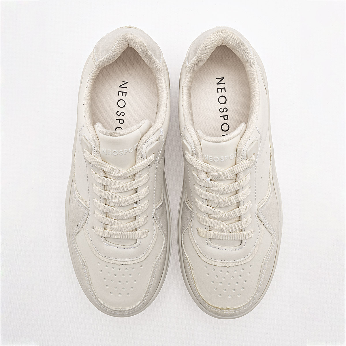 Foto 4 pulgar | Neosport Tenis Urbano Para Mujer Latte Cod.133963