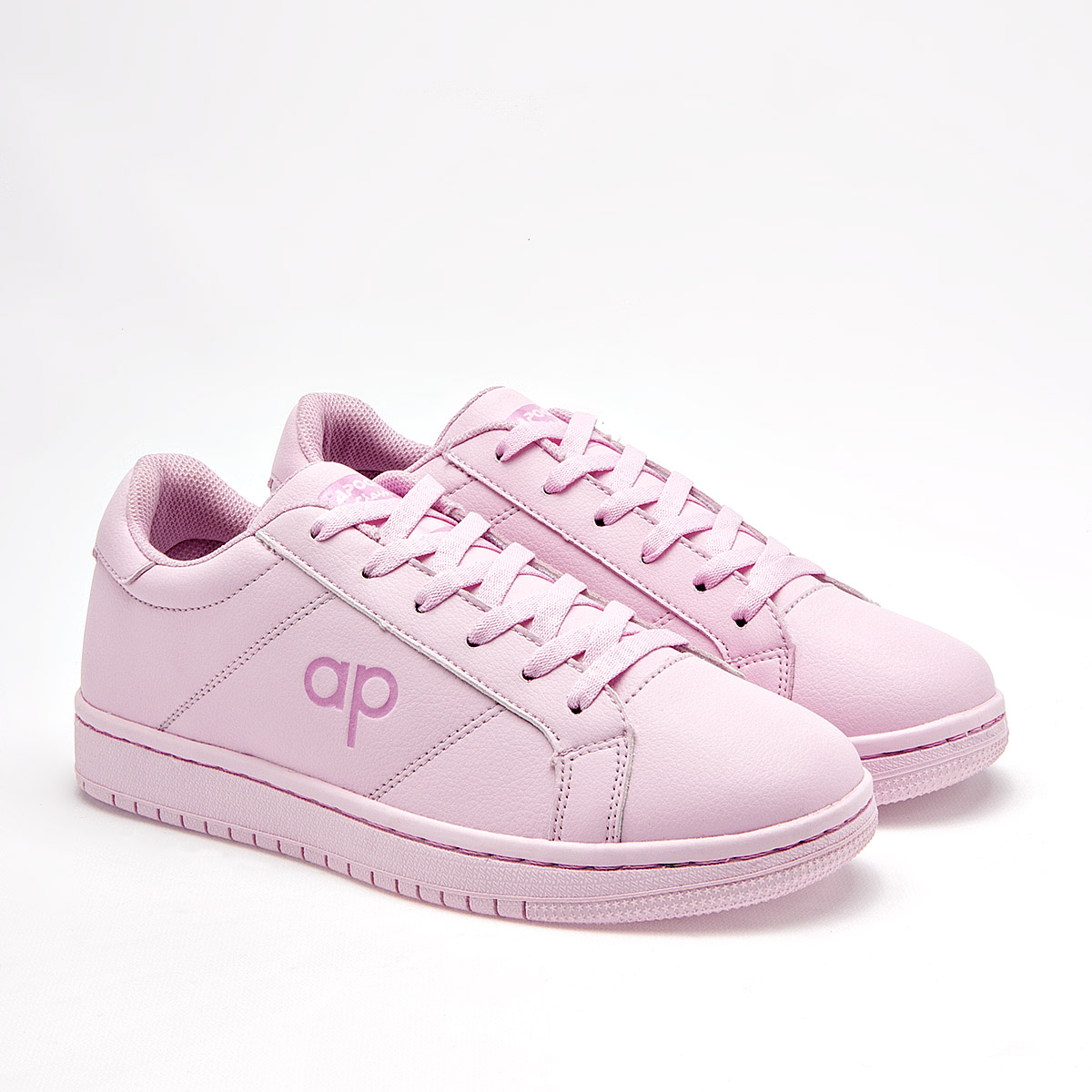 Foto 2 | Apoort Tenis Urbano Para Mujer Rosa Rosa Cod.133310