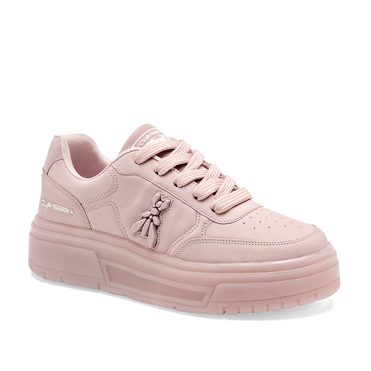 Foto 2 pulgar | Clasben Tenis Urbano Para Mujer Rosa Cod.133326