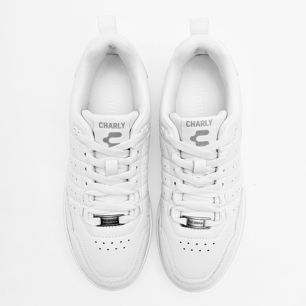 Foto 4 pulgar | Charly Tenis Urbano Para Mujer Blanco Cod.131593