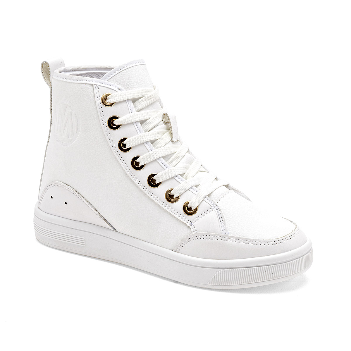 Foto 2 pulgar | Moramora Tenis Urbano Para Mujer Blanco Cod.132572
