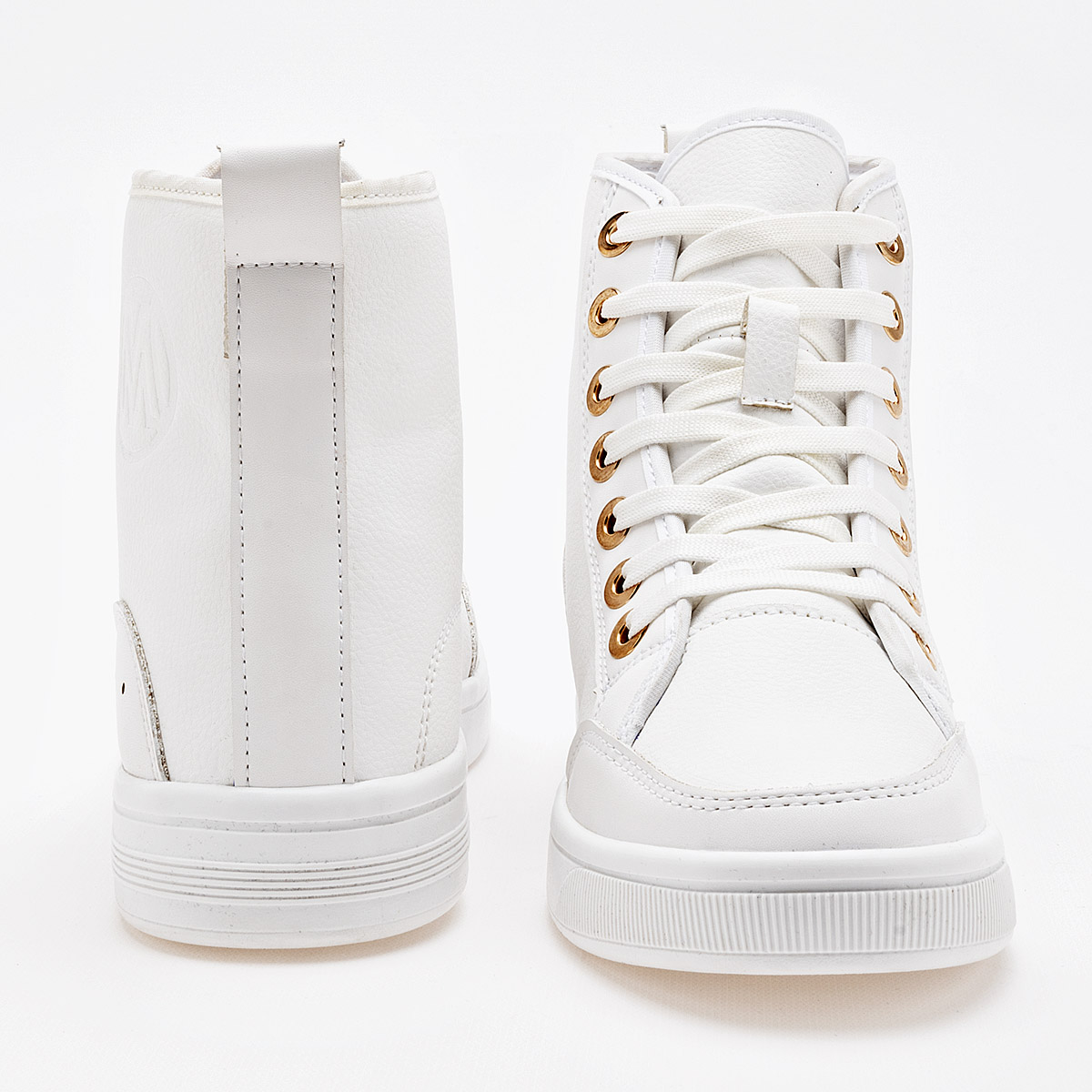 Foto 4 pulgar | Moramora Tenis Urbano Para Mujer Blanco Cod.132572