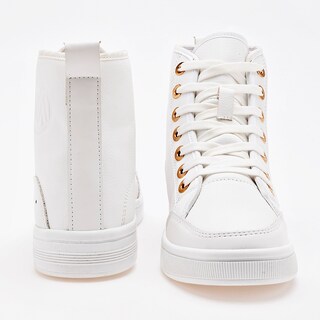 Foto 3 | Moramora Tenis Urbano Para Mujer Blanco Cod.132572