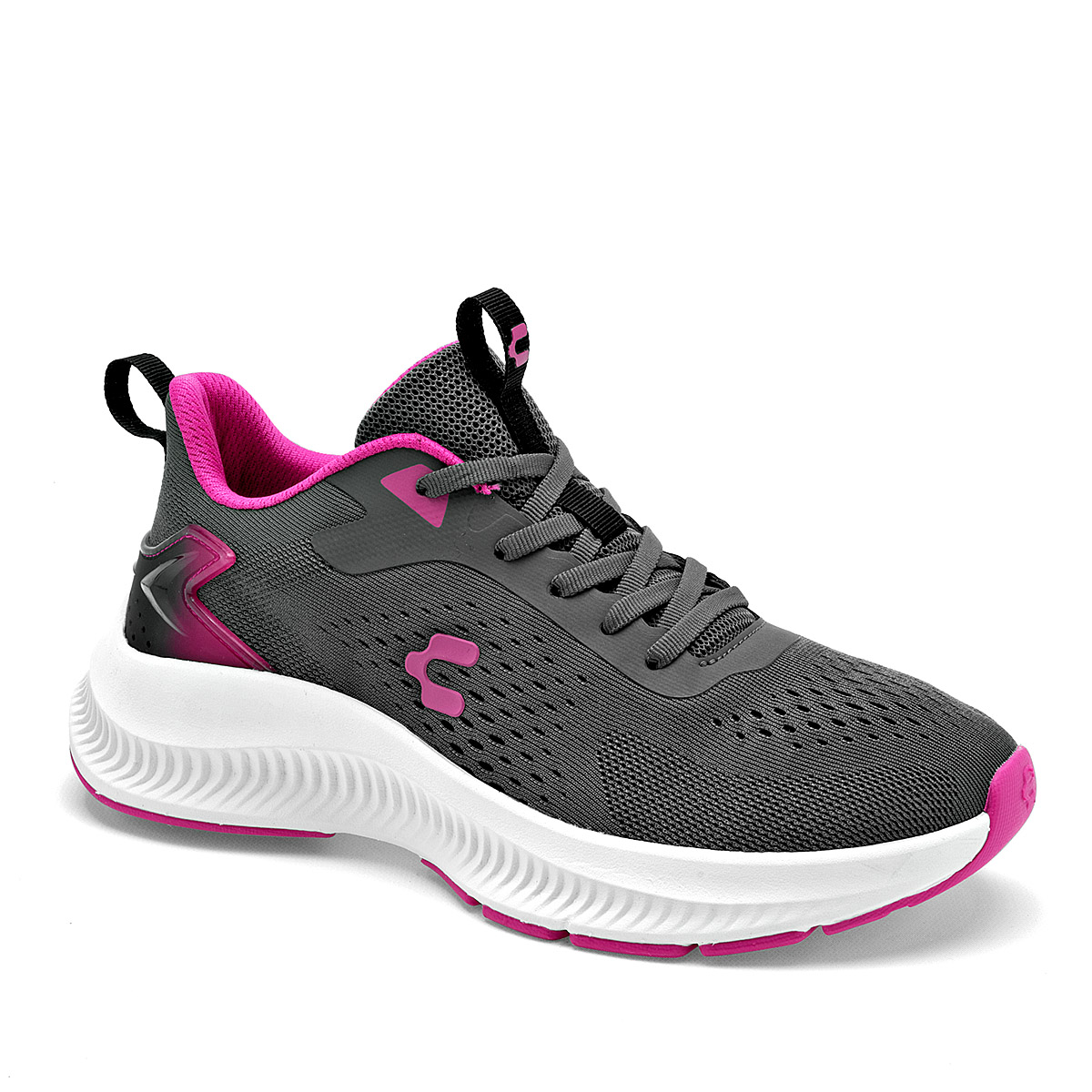 Foto 1 | Charly Tenis Deportivo Para Mujer Gris, Running Cod.131559