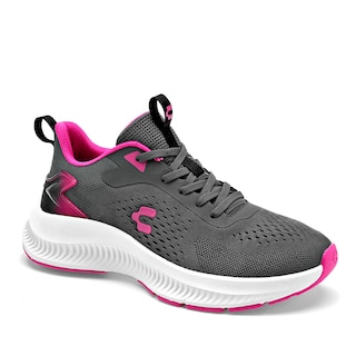 Foto 1 | Charly Tenis Deportivo Para Mujer Gris, Running Cod.131559
