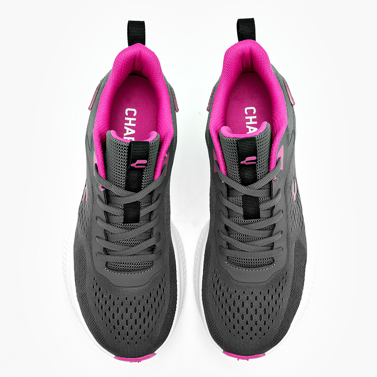 Foto 3 | Charly Tenis Deportivo Para Mujer Gris, Running Cod.131559