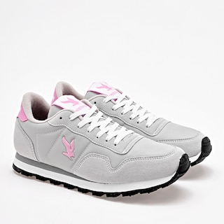 Foto 2 | American Fire Tenis Urbano Para Mujer Gris Rosa Cod.131769
