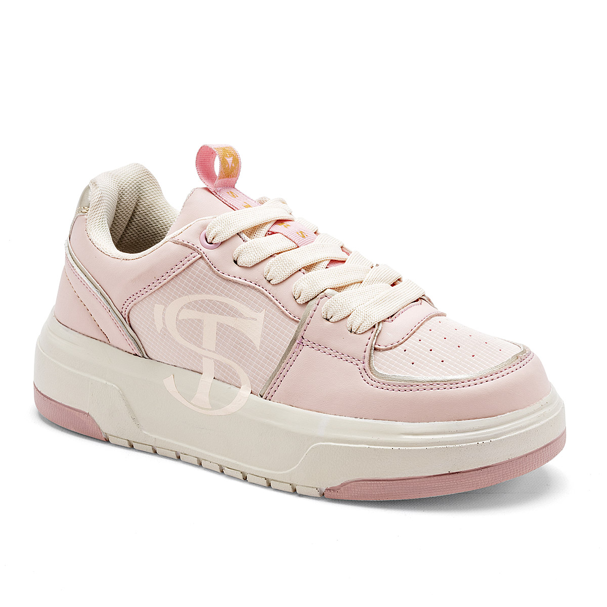 Foto 2 pulgar | Stars Of The World Tenis Urbano Para Mujer Rosa Cod.133458