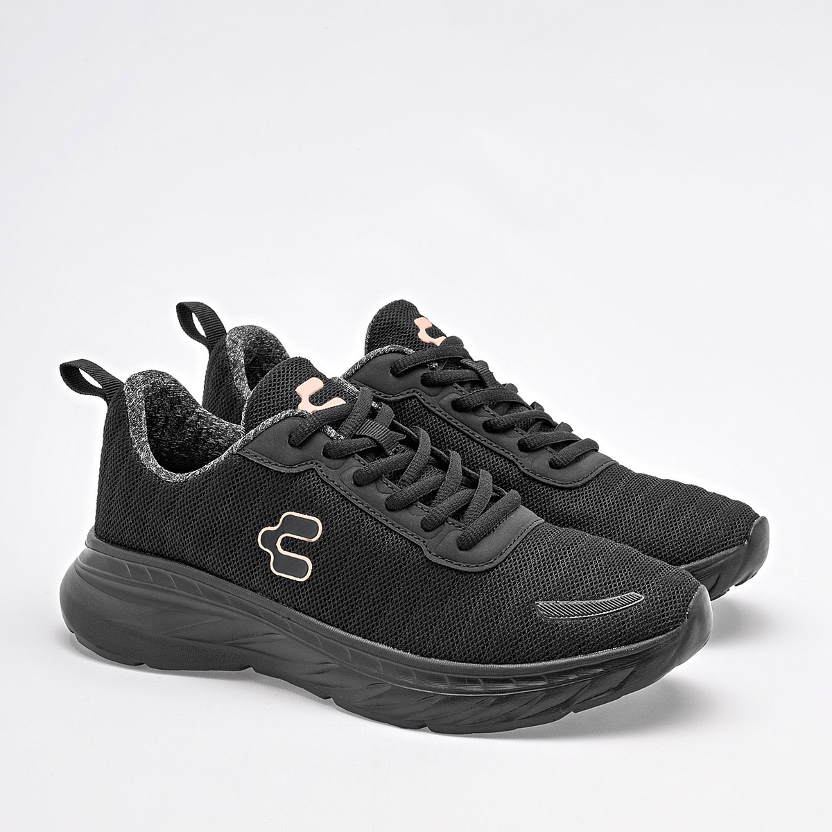 Foto 2 | Charly Tenis Deportivo Para Mujer Negro, Running Cod.129608