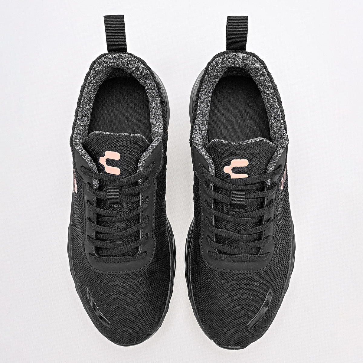 Foto 4 pulgar | Charly Tenis Deportivo Para Mujer Negro, Running Cod.129608