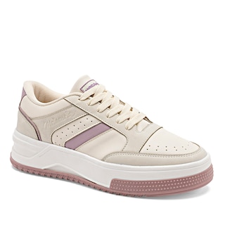 Foto 1 | Moramora Tenis Urbano Para Mujer Latte Rosa Cod.132637