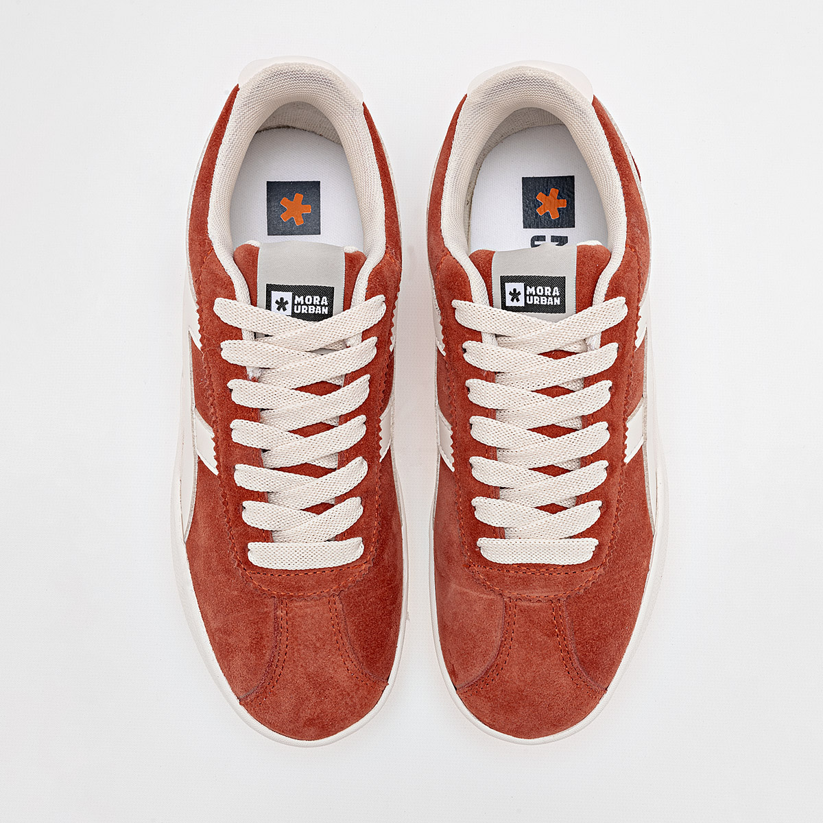 Foto 4 pulgar | Mora Urban Tenis Urbano Para Mujer Rojo Blanco Cod.132522