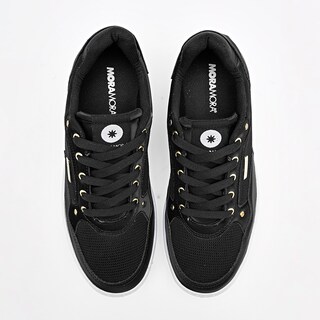 Foto 3 | Moramora Tenis Urbano Para Mujer Negro Cod.132625