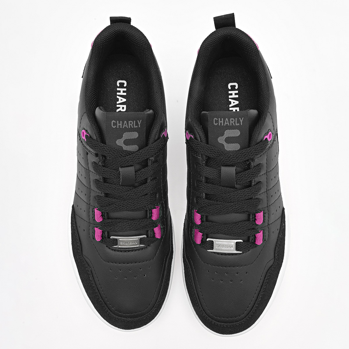 Foto 4 pulgar | Charly Tenis Urbano Para Mujer Negro Cod.131578