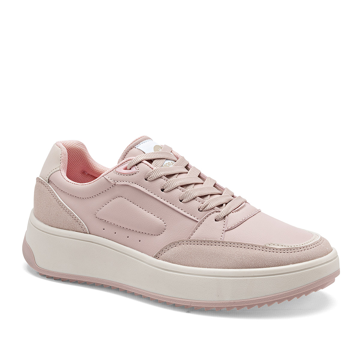 Foto 2 pulgar | Moramora Tenis Urbano Para Mujer Rosa Cod.132627