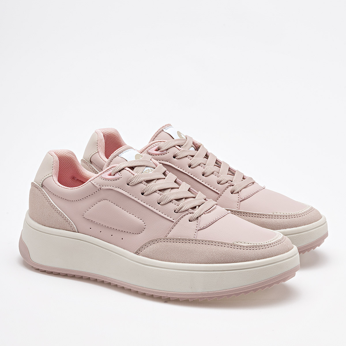 Foto 3 pulgar | Moramora Tenis Urbano Para Mujer Rosa Cod.132627