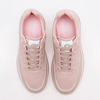 Foto 3 | Moramora Tenis Urbano Para Mujer Rosa Cod.132627