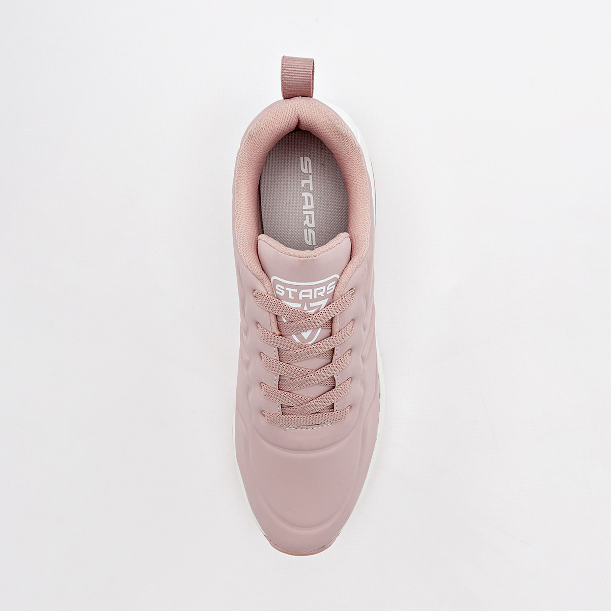 Foto 3 pulgar | Stars Of The World Tenis Deportivo Para Mujer Beige Cod.132824
