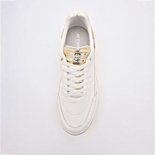 Foto 2 | Stars Of The World Tenis Urbano Para Mujer Blanco Dorado Cod.133456