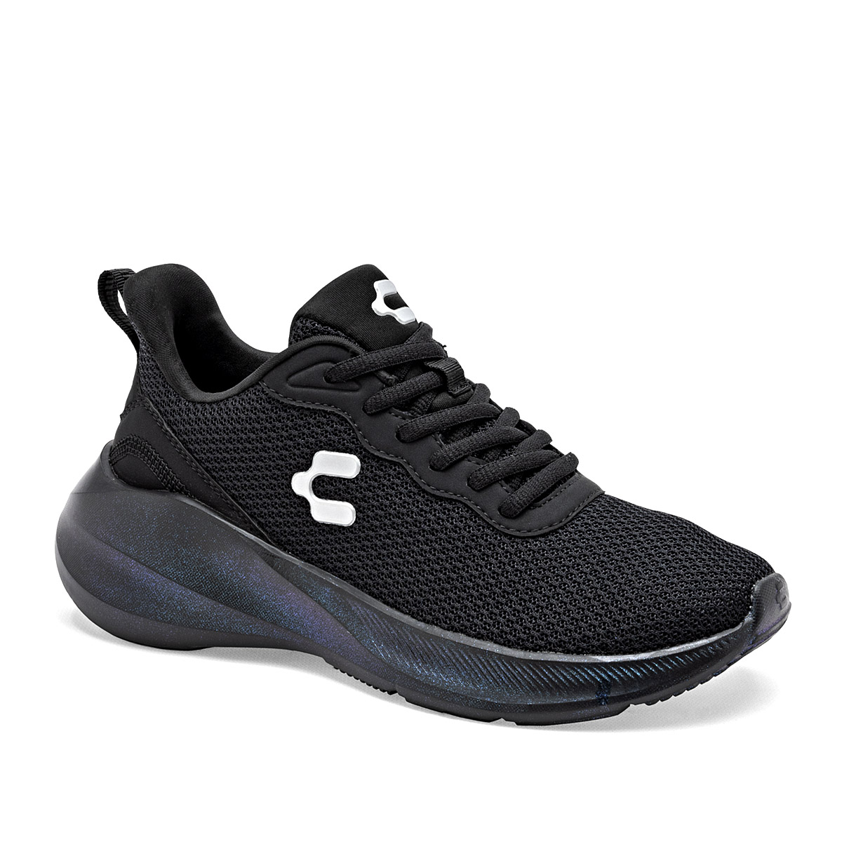 Foto 1 | Charly Tenis Urbano Para Mujer Negro, Running Cod.129625