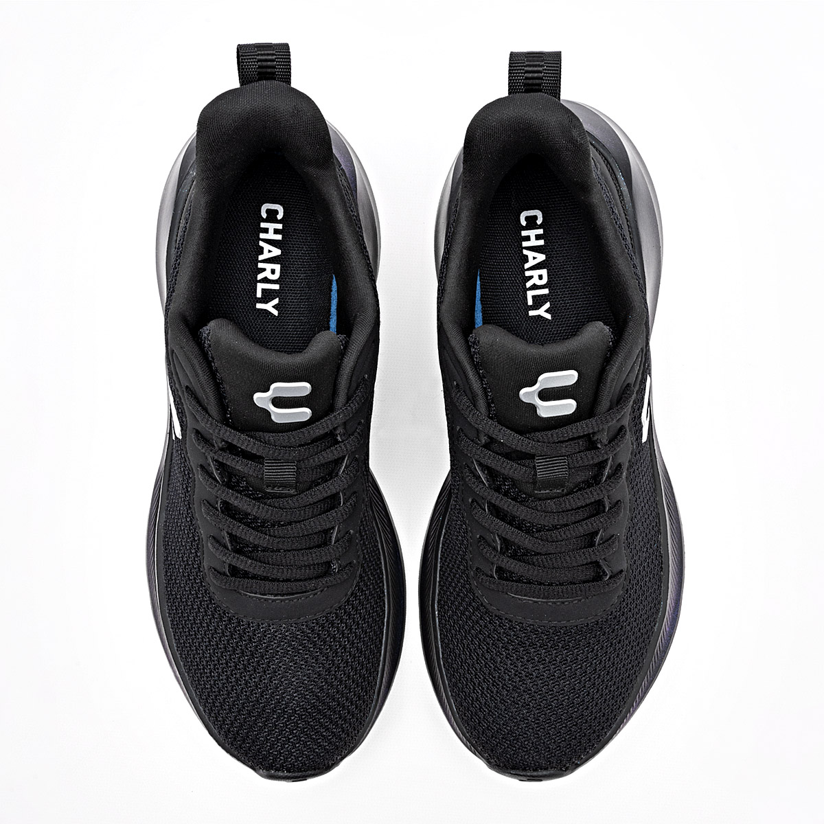 Foto 4 pulgar | Charly Tenis Urbano Para Mujer Negro, Running Cod.129625