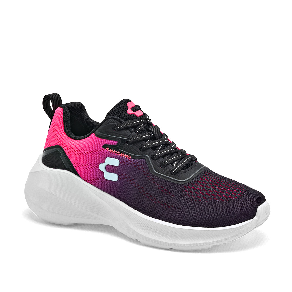 Foto 2 pulgar | Charly Tenis Deportivo Para Mujer Morado Rosa, Running Cod.131562