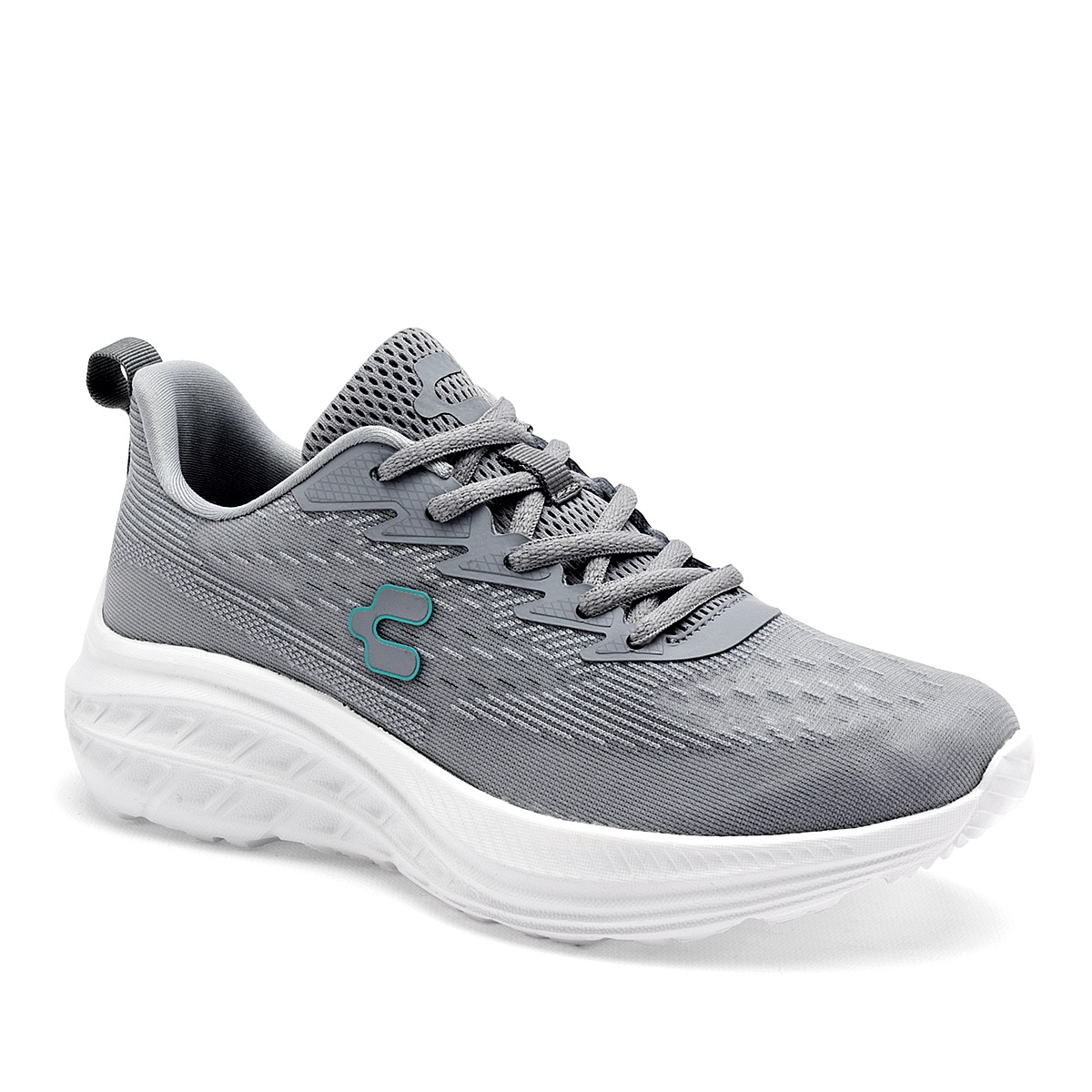 Foto 2 pulgar | Charly Tenis Deportivo Para Mujer Gris, Running Cod.131586