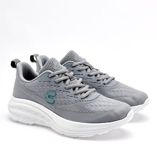 Foto 2 | Charly Tenis Deportivo Para Mujer Gris, Running Cod.131586