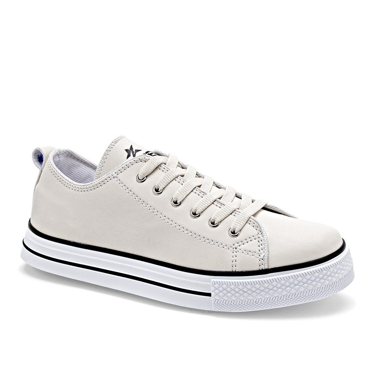 Foto 1 | All Teen Tenis Urbano Para Mujer Beige Cod.131758
