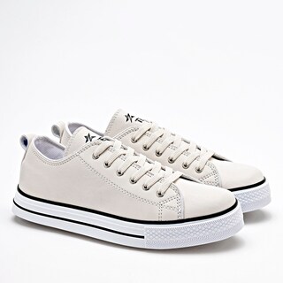 Foto 2 | All Teen Tenis Urbano Para Mujer Beige Cod.131758