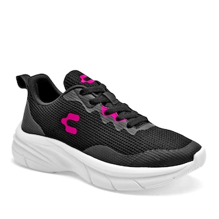 Foto 1 | Charly Tenis Deportivo Para Mujer Negro, Walking Cod.131590
