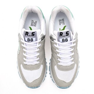 Foto 3 | American Fire Tenis Urbano Para Mujer Gris Blanco Verde Cod.131773