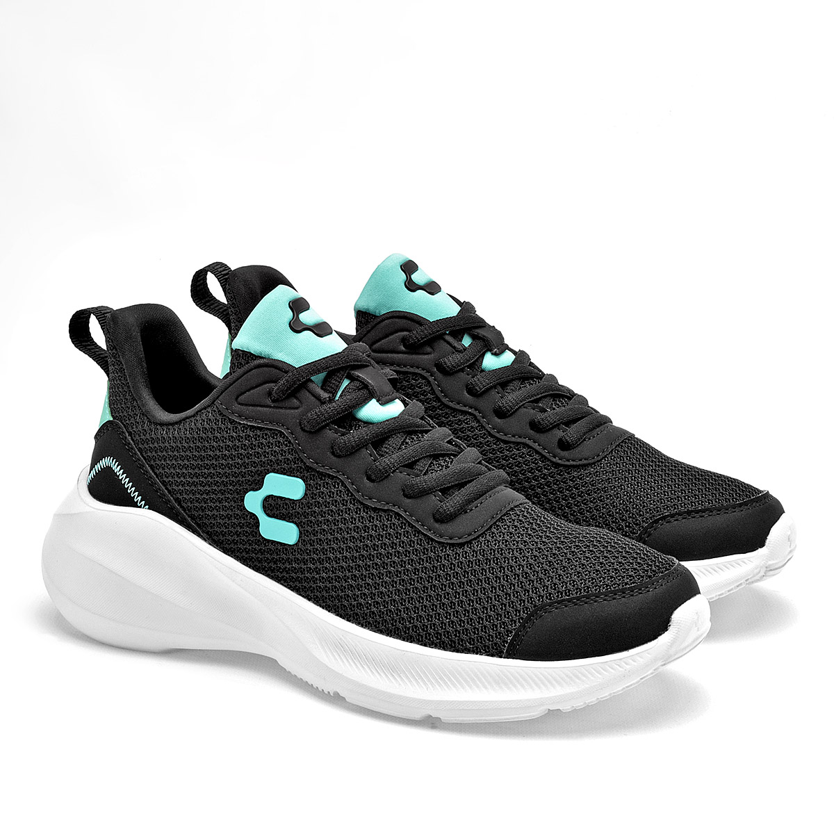 Foto 3 pulgar | Charly Tenis Deportivo Para Mujer Negro, Running Cod.131565